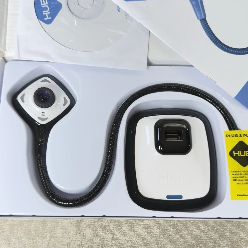 Hue USB HD Portable WebCam Camera for Zoom - Windows/Mac - BLACK (PX0004)